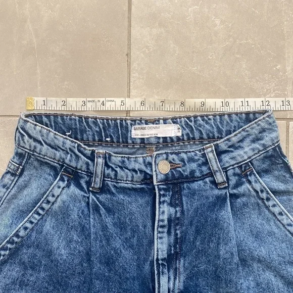 Euc Garage Denim 80s Mom Acid Wash Jeans - Picture 5 of 13